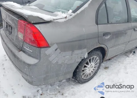 2005 Honda Civic Ex z USA, uszkodzony, nr VIN 2HGES25745H537914